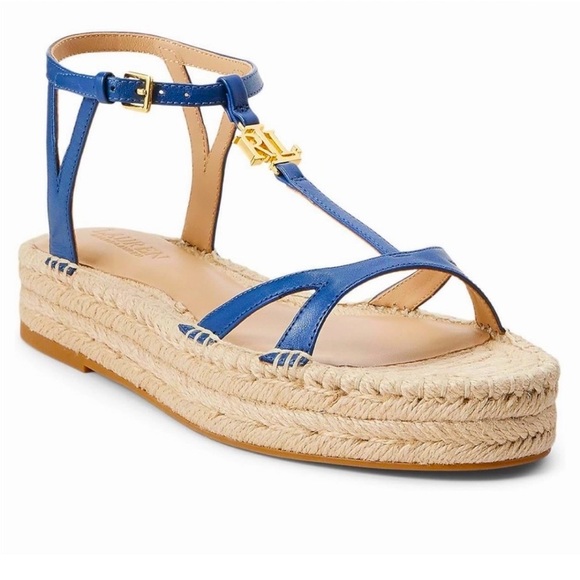 Tory Burch Shoes - Lauren Ralph Lauren Payton Platform Espadrille
Sandal, Indigo Dusk, Size 9, NWOT